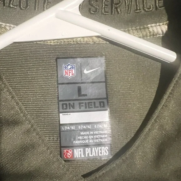 Greg Olsen Carolina Panthers Military Jersey - Picture 4 of 7